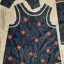 New childs material pattern dress Image 5