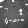 Ireland Legends (L) v England Legends Stuart Mangan Memorial Cup Jacket Rugby Jersey IRFU Eire Irish  Puma Black Wind Breaker St Patricks Day Paddys Day Large Image 2