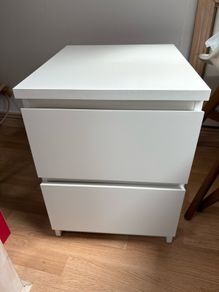 Ikea Malm chest of 2 drawers