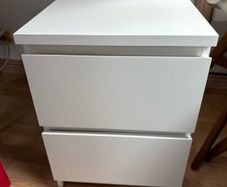 Ikea Malm chest of 2 drawers