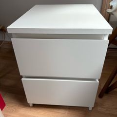 Ikea Malm chest of 2 drawers