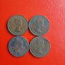4 British Halfpennies in Sequence Image 2