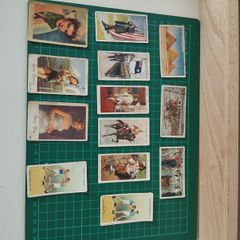 Vintage Mixed Cigarette Cards  Film Stars, History, and Culture