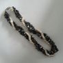 NECKLACE - Triple Strand - Hematite - Pearl Image 2