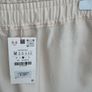 trousers Bnwt Zara cream wide leg trousers medium modal fabric Image 7
