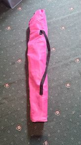 Pink camp chair