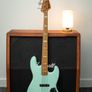 Fender Jazz Bass 1975/76 - Sea Foam Green MOD Image 5