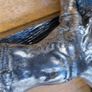Vintage/Antique Metal Cross/Timber Image 5