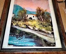 Antique oil painting