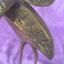 Vintage brass crane ornament Image 6