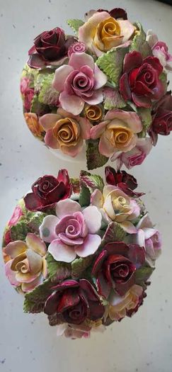 Royal Albert Old Country Roses Bone China Round Rose Bouquet