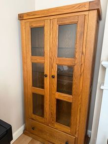 Set Display cabinet, coffee table and TV stand
