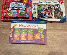 Children's Puzzle Bundle - Ravensburger, BrainBox & Whizzkids
