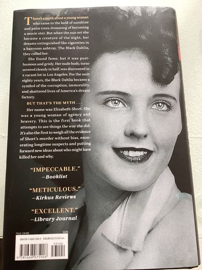 Books. "Black Dahlia"  by William J. Mann. Hard Back book.