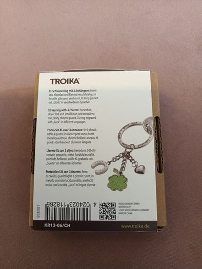 Luxury Troika keyring