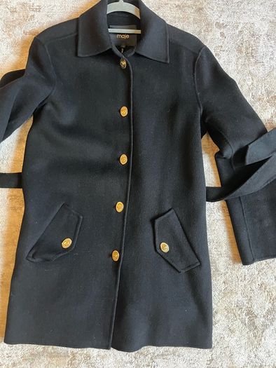 Maje Wool coat size XS Uk 8/10 . V good  condition