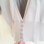 Light Grey Cardigan - Size 8 Image 2