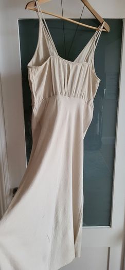 Zara Linen Midi Sz Xl (fit 12-14uk)