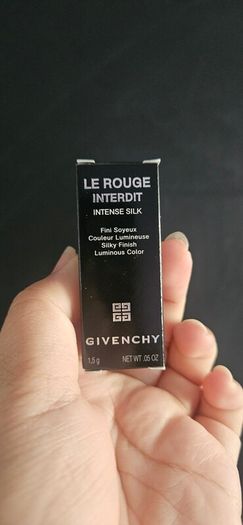 Givenchy Le Rouge Interdit Minature Lipstick in 37 Intense Silk