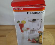 Vintage Krups Easiblend Type 240 Blender White Boxed with Manual Fully Working
