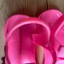 Country Road Neon Pink Bow Jelly girls sandals with bow EU24 BNWOT Image 4