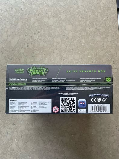 (SOLD) New Perfect Order Elite Trainer Box (etb) - Us Import