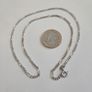 Hallmarked 925 Silver Figaro Link Chain Image 4