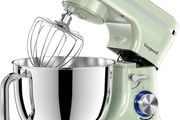 Stand Mixer,5 Quarts 8-Speed 1000W Tilt-Head Food Mixer, Kitchen Electric Standing Mixer With Dough Hook, Whisk, Beater, Splash Guard &amp; Mixing Bowl For (Green)