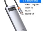 USB Type C HUB USB C to HDMI-compatible RJ45 SD Reader PD 100W Charger USB 3.0 HUB For MacBook Pro Dock Station Splitter