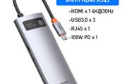 USB Type C HUB USB C to HDMI-compatible RJ45 SD Reader PD 100W Charger USB 3.0 HUB For MacBook Pro Dock Station Splitter