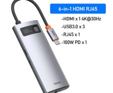 USB Type C HUB USB C to HDMI-compatible RJ45 SD Reader PD 100W Charger USB 3.0 HUB For MacBook Pro Dock Station Splitter