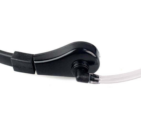 1 Pin 3.5mm Throat MIC Earpiece Covert Air Tube Earpiece For Phones