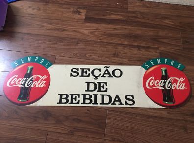 Coca Cola Brazilian Sign Year 1996