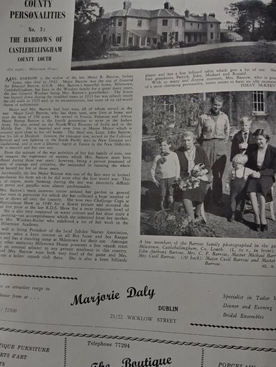 Social & Personal original magazine from 1950.