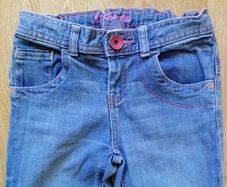 Light blue Jeans.  Age 8-9