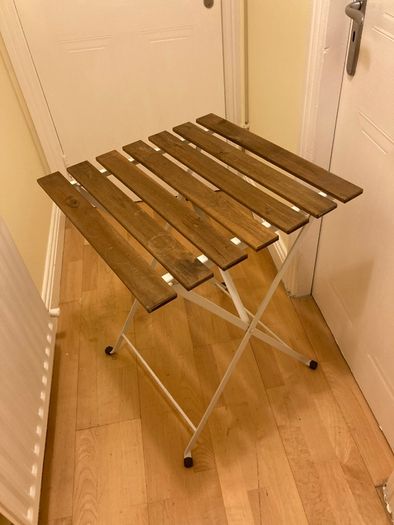 Folding table and chairs