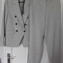 Mint Velvet Light Grey Faint Check Blazer - UK 12 - BNWT RRP 209 Image 2