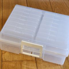MAKE OFFER - Photo & Craft Storage Case with 14 Individual Boxes