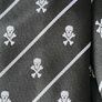 Black Skull Necktie Image 2