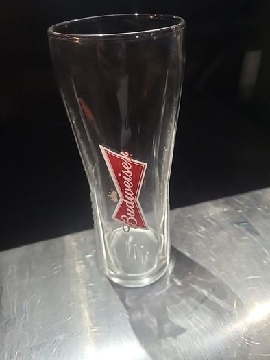retro budweiser pimt glasses