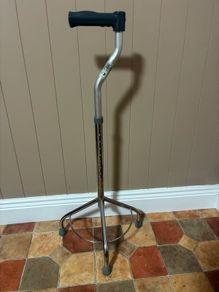 Tripod walking stick