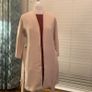 Top shop wrap cream coat. Size 8 Image 2