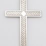 925 vintage sterling silver necklace and cross pendant Image 3