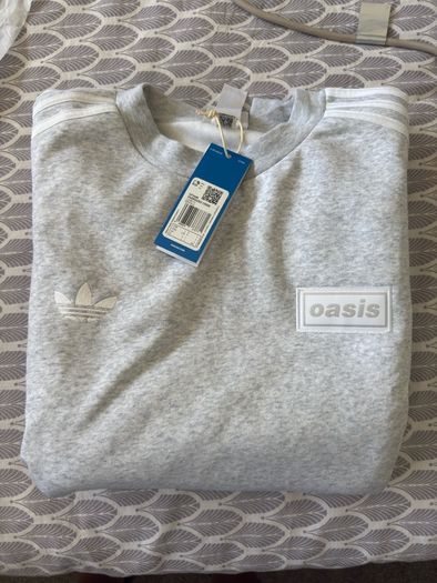 Oasis Adidas Crew Sweatshirt.