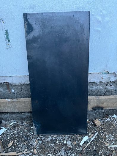 Cast iron fireplace