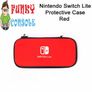 Nintendo Switch Lite Console EVA Hard Protective Case Zip Cover Carry Bag Pouch Red Image 3