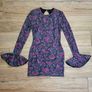 Rotate Birger Christensen Sequin Floral Mini Dress Image 3