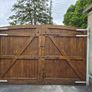 Solid wood garden gates Image 2