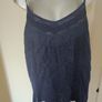 Next navy embroidered strappy top size UK20 EU48 Postage included Image 2