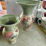 Set of 2 Vaseses been market is associated with Fermoyle Pottery, which is based in County Kerry, Ireland. Fermoyle Pottery often collaborates with the design studio Image 3